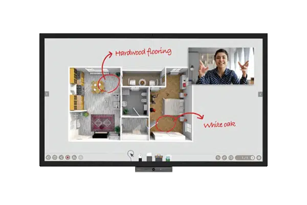 benq duoboard corporate interactive meeting room display