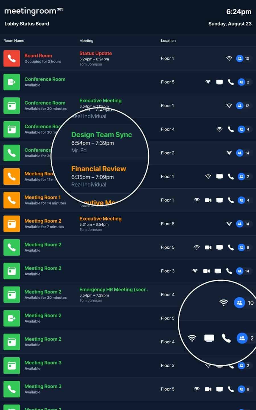 status board