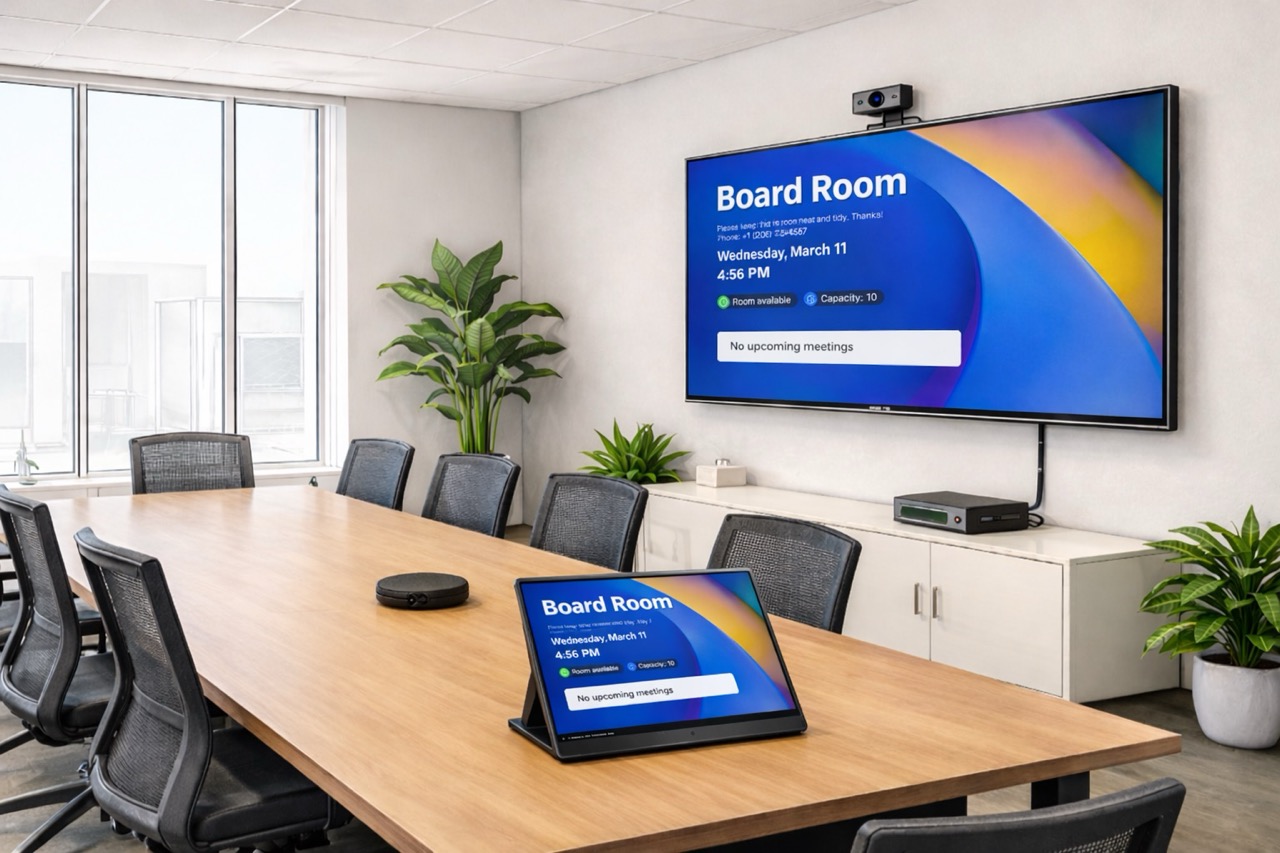 Meeting Room TV inside a meeting room